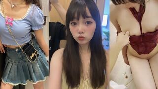 青岛清纯小妹 郑怡然 跟男友性爱视频泄漏 跪地口交小手狂撸大屌 反差感拉满！